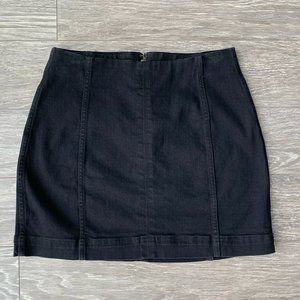 Wild Fable | Denim Mini Skirt | Black 4